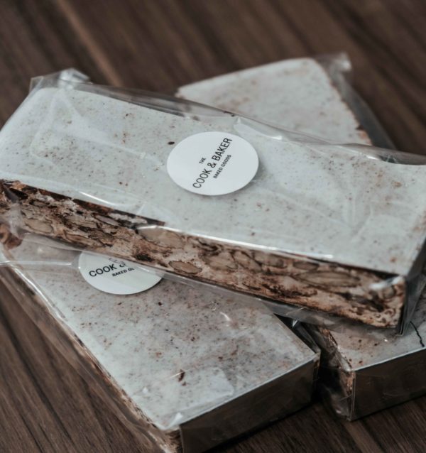 Chocolate, Almond & Sour Cherry Nougat